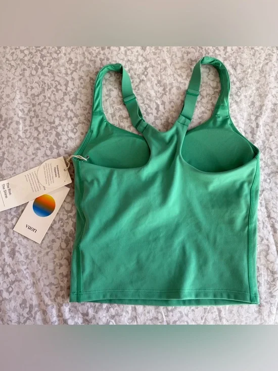 NWT Vuori Women’s SL Dynamic Tank Light Bergamot VW1236 Women's Size XXS - Picture 2 of 5
